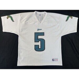 Vintage Donovan Mcnabb #5 Philadelphia Eagles Logo 7 White Jersey Size Medium
